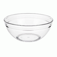 Saladier réutilisable polycarbonate 990 ml Ø16,7x7cm - par 10