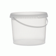 Seau cristal plastique 3l - naturapi - 793195