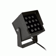Gea Luce Projecteur Led Orientable 31W Ges2234 Avec Technologie Cct 3000K/4000K/6500K, Structure En Aluminium Moulé Sous Pression Gris Anthracite - G
