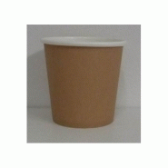 Gobelet carton 10/12 cl kraft à partir de 100  référence : 10/12k