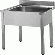 ITALCONCEPT L2G Plonge Legumiere Inox 304, 1 Bac  850mm x 1700mm x 800 mm - 3616350045010