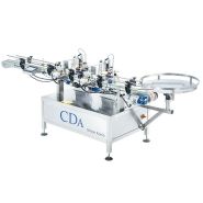 Ninon Konic - Machine d'étiquetage automatique - CDA France - Structure inox et aluminium pour produits coniques