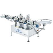 Ninon konic - machine d'étiquetage automatique - cda france - structure : inox et alu