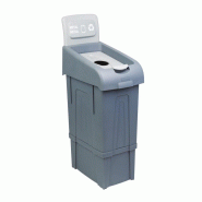 Poubelle tri métal 80 litres - Combisteel - 0641094245788