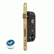 Serrure encastrée BRICARD certifiée nf, pour cylindre, axe 50 mm