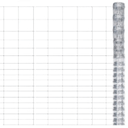 Vidaxl clôture de jardin acier galvanisé 50x1,25 m argenté 149503 Vidaxl clôture de jardin acier galvanisé 50x1,25 m argenté 149503