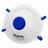 Coverguard - Masques FFP2 NR anti-poussières avec valve (Pack de 10) Blanc Taille Unique - blanc matière synthétique 5450564032255 Coverguard - Masques FFP2 NR anti-poussières avec valve (Pack de 10) Blanc Taille Unique - blanc matière synthétique 5450564032255