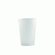 ECOLOMIQUE - 340 Pcs - Gobelet plastique PP réemployable - 430 ml, Ø82 mm, Hauteur: 118 mm - ECO294FEST43 - transparent plastique ECO294FEST43 ECOLOMIQUE - 340 Pcs - Gobelet plastique PP réemployable - 430 ml, Ø82 mm, Hauteur: 118 mm - ECO294FEST43 - transparent plastique ECO294FEST43