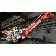 Machines à attaque ponctuelle Sandvik MT521 - Têtes d'abattage transversales optimisées