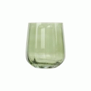 Novastyl - Lot De 4 Gobelets Riviera 52.5cl En Verre Vert - vert verre 3256391043493