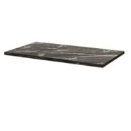 Restootab - Plateau 110x70 decor marbre royal - noir Bois manufacturé PL-11070M-MB.ROY Restootab - Plateau 110x70 decor marbre royal - noir Bois manufacturé PL-11070M-MB.ROY