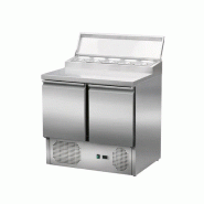 Saladette professionnelle 2 portes positive 254 l avec emplacements... - PTHPS200