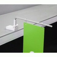 Support magnétique pour bannière - orientable