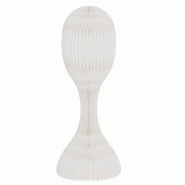 Tête Carton Plié Blanche Ø21 H54 cm Présentation Accessoires Tête Carton Plié Blanche Ø21 H54 cm Présentation Accessoires