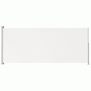 VidaXL Auvent latéral rétractable de patio 180x500 cm Crème Modèle Atlas Prime - beige 313406