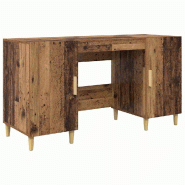 VidaXL Bureau Bois Ancien 140 x 50 x 75 cm Bois d'ingénierie Modèle Orion Signature - 886234