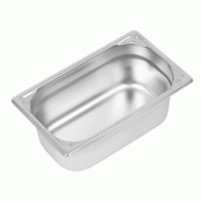 Bac inox 18/10 GN 1/4 100mm - 162 x 100 x 265 mm - VOGUE - 0615402032995