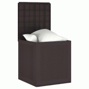 Boîte de rangement Marron 55 x 53 x 57 cm Polypropylène - 8721288596925