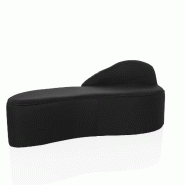 Canapé de salon / canapé de réception BARACOA Tissu noir hjh OFFICE - noir polyester 736522 Canapé de salon / canapé de réception BARACOA Tissu noir hjh OFFICE - noir polyester 736522