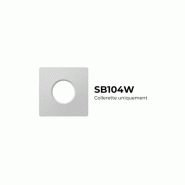 Collerette Blanche - Carrée magnétique pour TWO et CANIS - SB104W - SOLUM Collerette Blanche - Carrée magnétique pour TWO et CANIS - SB104W - SOLUM