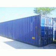 Containers maritimes standards 40' high cube
