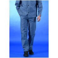 Pantalon 100% coton croisé - PTLTRVES1GR-PW04_0