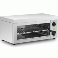 Royal Catering Salamandre Toaster Electrique Grill Cuisine RCES-2000-EGO (2.000 W, 32 x 61 x 28,50 cm, 1 élément chauffant infrarouge) - inox 426022 Royal Catering Salamandre Toaster Electrique Grill Cuisine RCES-2000-EGO (2.000 W, 32 x 61 x 28,50 cm, 1 élément chauffant infrarouge) - inox 426022