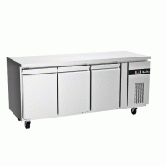 Table réfrigérée Tropicalisée 3 portes PREMIUM - GOLDINOX - 3701770844692