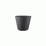 Tera Pot de fleur rond ribeira 191l - GRISANTHRACITE - gris 8051560018006