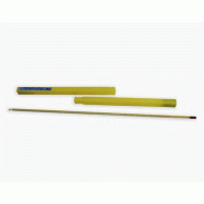 Thermomètre fond jaune à liquide rouge, -10/110 (0.1), avec certificat de lot - Ref.: KJB034 Thermomètre fond jaune à liquide rouge, -10/110 (0.1), avec certificat de lot - Ref.: KJB034
