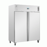 Armoire réfrigérée positive inox - 2 portes - série U 1300L - Polar - UA052