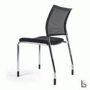 Chaise visiteurs Surf avec dossier en résille - Non, Patins_0