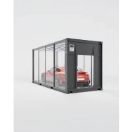 Conteneur d'exposition et de transport premium pour véhicule - Cargo Display X? 20HC