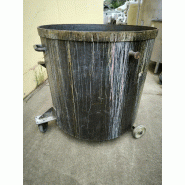 Cuve pour dispermix 1 500 litres - référence : c13223