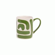 Mug Lulli vert 25 cl x6 - Rond Grès Table Passion 13x8 cm - vert Grès 3106232080340 Mug Lulli vert 25 cl x6 - Rond Grès Table Passion 13x8 cm - vert Grès 3106232080340