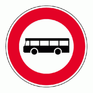 Panneau B9f - Accès interdit