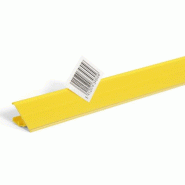 Porte étiquette adaptable TEGOMETALL - 40 x 990 - Blanc pur RAL 9010_0