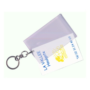 Porte-clés altuglass transparent plié