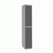 SimonRack Cassier métallique démonté 2 portes INITIAL GRIS/ANTHRACITE 1800x300x500 mm (haut x largeur x profondeur) - 8425437107382 SimonRack Cassier métallique démonté 2 portes INITIAL GRIS/ANTHRACITE 1800x300x500 mm (haut x largeur x profondeur) - 8425437107382