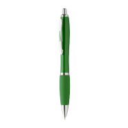 Stylo à bille en plastique - encre bleue - couleur verte - 11g Stylo à bille en plastique - encre bleue - couleur verte - 11g