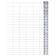 Vidaxl clôture de jardin acier galvanisé 50x1,25 m argenté 149504 Vidaxl clôture de jardin acier galvanisé 50x1,25 m argenté 149504