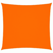 VidaXL Voile de parasol tissu oxford carré 3,6x3,6 m orange Modèle Terrasse Vent Marin Prime - orange 135688