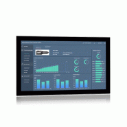 Panel PC industriel fanless 21.5" - EVI-C215WCC - Supervision et intégration machine