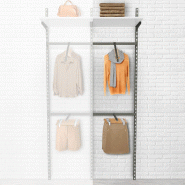 Élément suivant Global used 1 tablette blanc + 2 niveaux de facing L60xH240cm