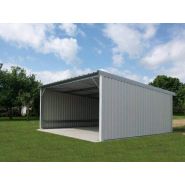 Abri métallique simple pente_1