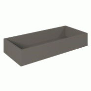 Bac en bois Cage anthracite 86x39,5x15cm