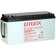 Batterie agm 150ah 12v effekta btl 12-150