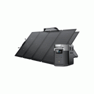 EcoFlow DELTA Max 2000 + Panneau solaire bifacial 220 W - 2