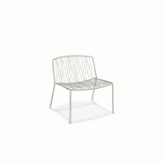 Fauteuil outdoor BRIS - blanc perle