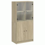 Helloshop26 - Buffet bahut commode armoire meuble de rangement organisateur cuisine salle de séjour salon haut avec portes sonoma 02_0032238 - 300021 Helloshop26 - Buffet bahut commode armoire meuble de rangement organisateur cuisine salle de séjour salon haut avec portes sonoma 02_0032238 - 300021
